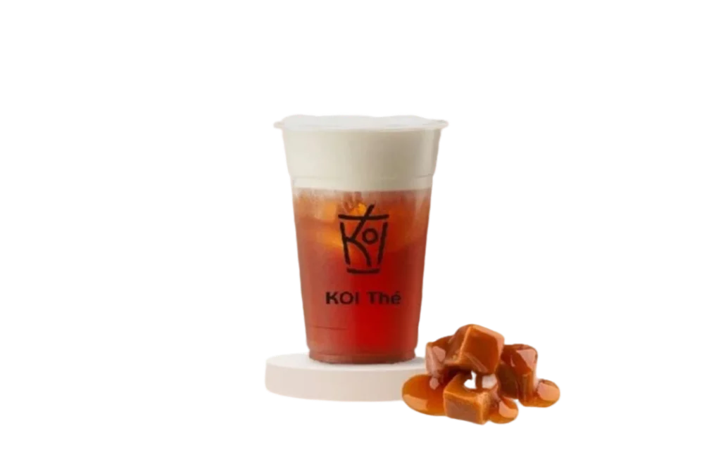Caramel Black Tea Macchiato