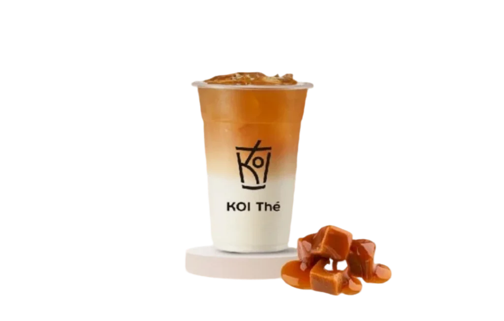 Caramel Oolong Tea Latte